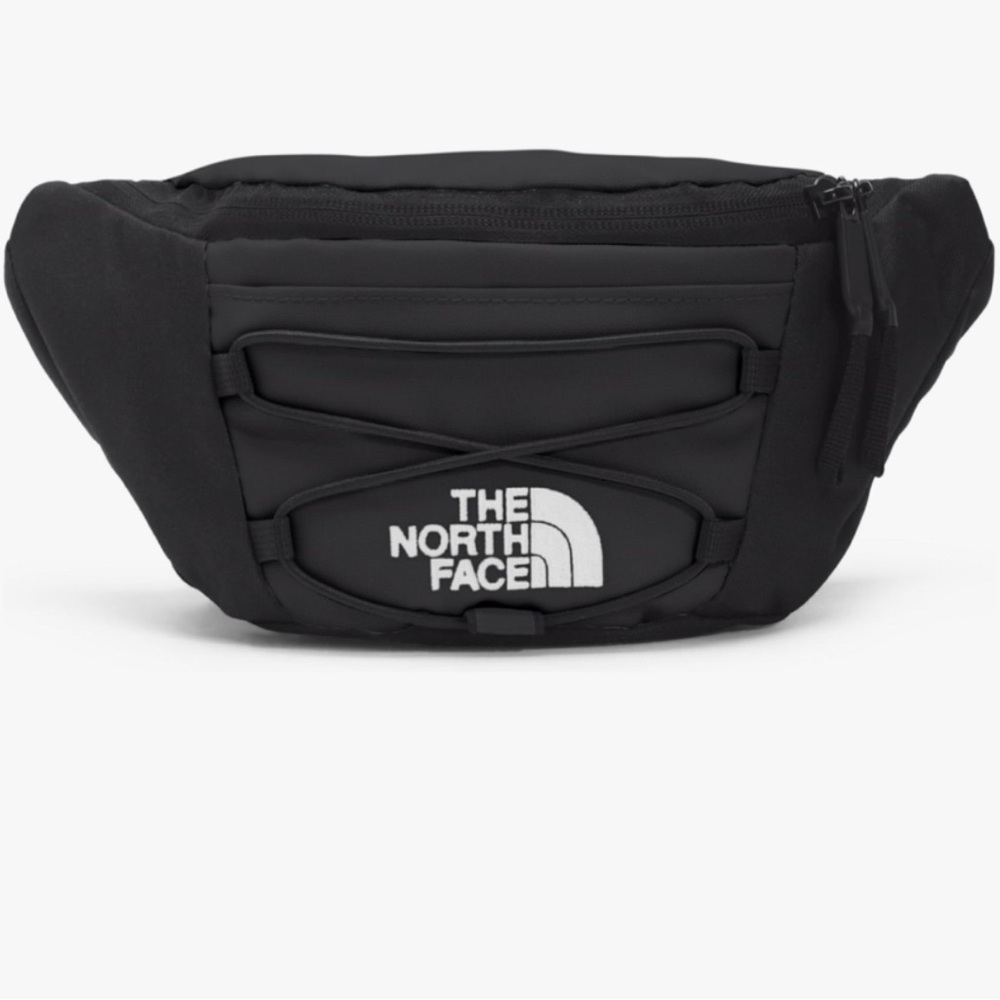 The North Face Black Travel Bag with White Logo